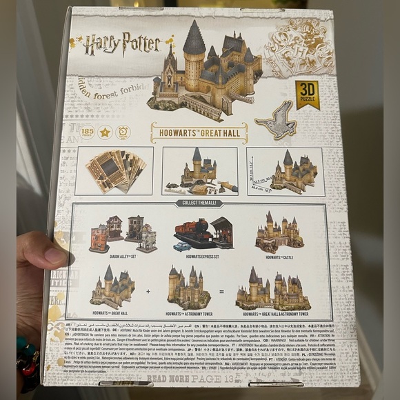 Harry Potter Hogwarts Great Hall 3D Puzzle - Picture 2 of 10